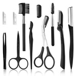 Professional Eyebrow Trimming Kit Set for Precise Grooming & Shaping Tools
