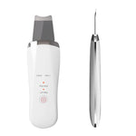 Ultrasonic Skin Scrubber Facial Spatula with EMS & Ionic Deep Cleansing Tool