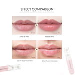 Lip microneedle beauty instrument for lip care routine