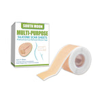 Silicone scar repair patches for smoother-looking skin