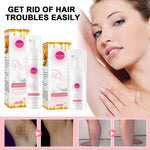 Hair removal spray foam for smooth skin